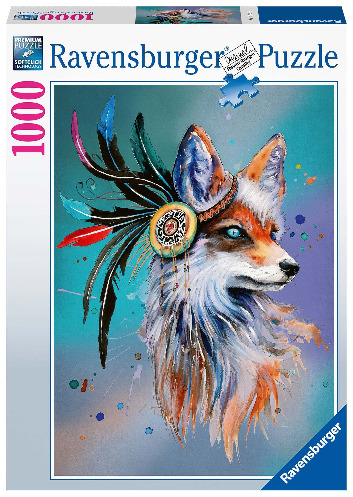 Ravensburger Puzzle - Boho Fuchs 1000 Teile