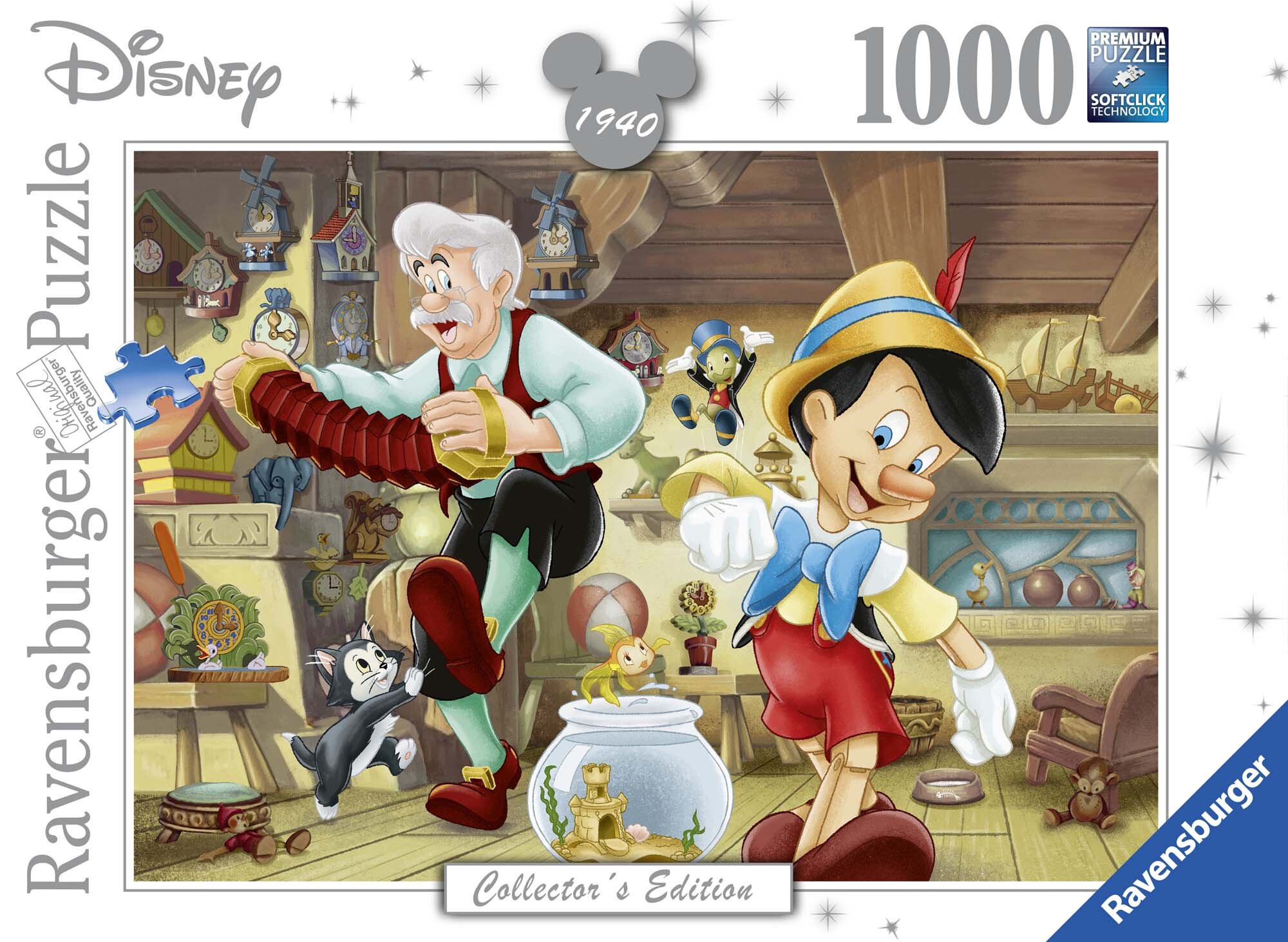 Ravensburger Puzzle - Disney - Pinocchio 1000 Teile