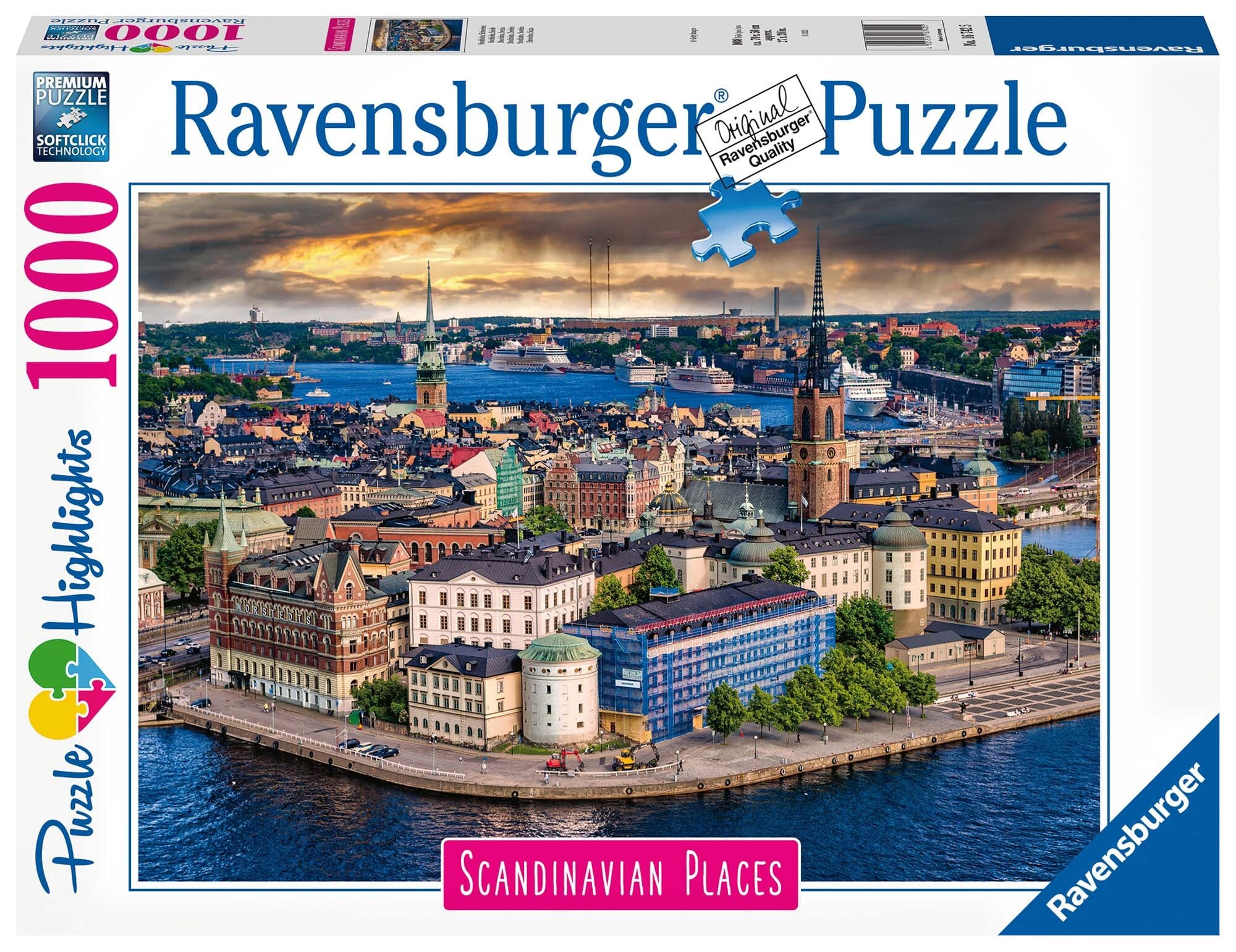 Ravensburger Puzzle - Stockholm, Schweden 1000 Teile