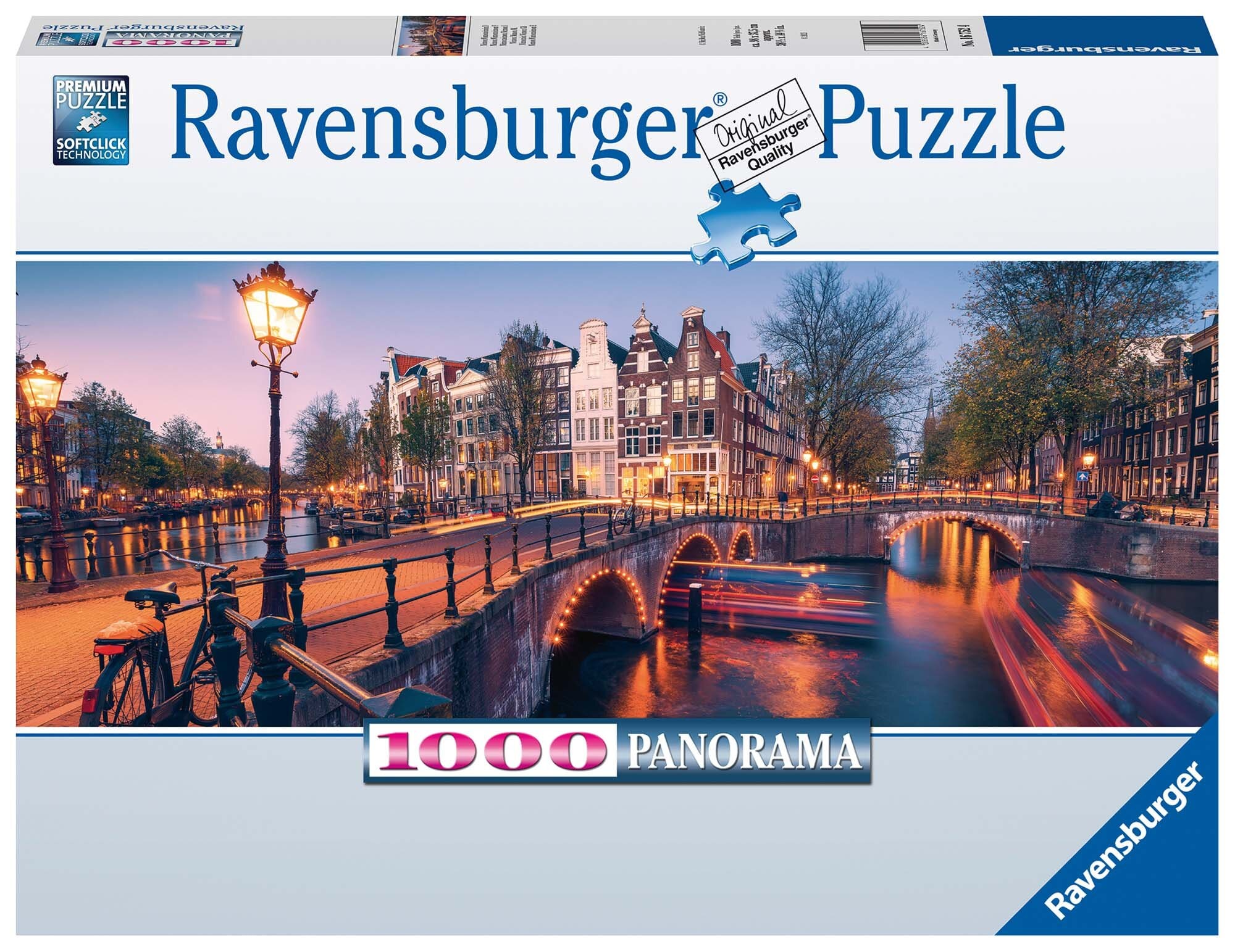 Ravensburger Puzzle - Abend in Amsterdam 1000 Teile
