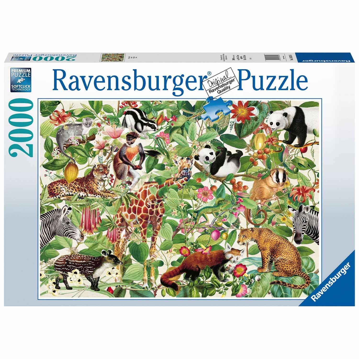Ravensburger Puzzle - Der Dschungel 2000 Teile