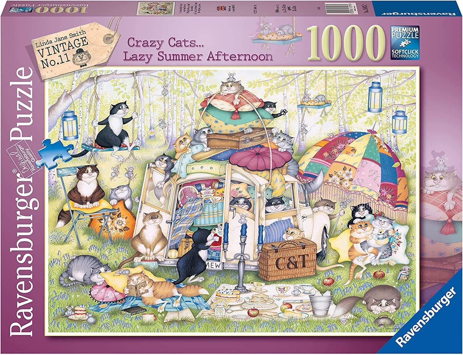 Ravensburger Puzzle - Ruhiger Sommernachmittag 1000 Teile