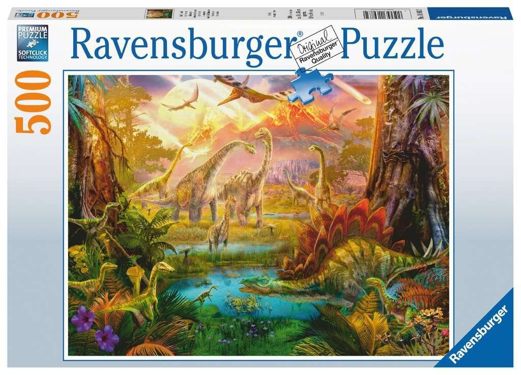 Ravensburger Puzzle - Land der Dinosaurier 500 Teile