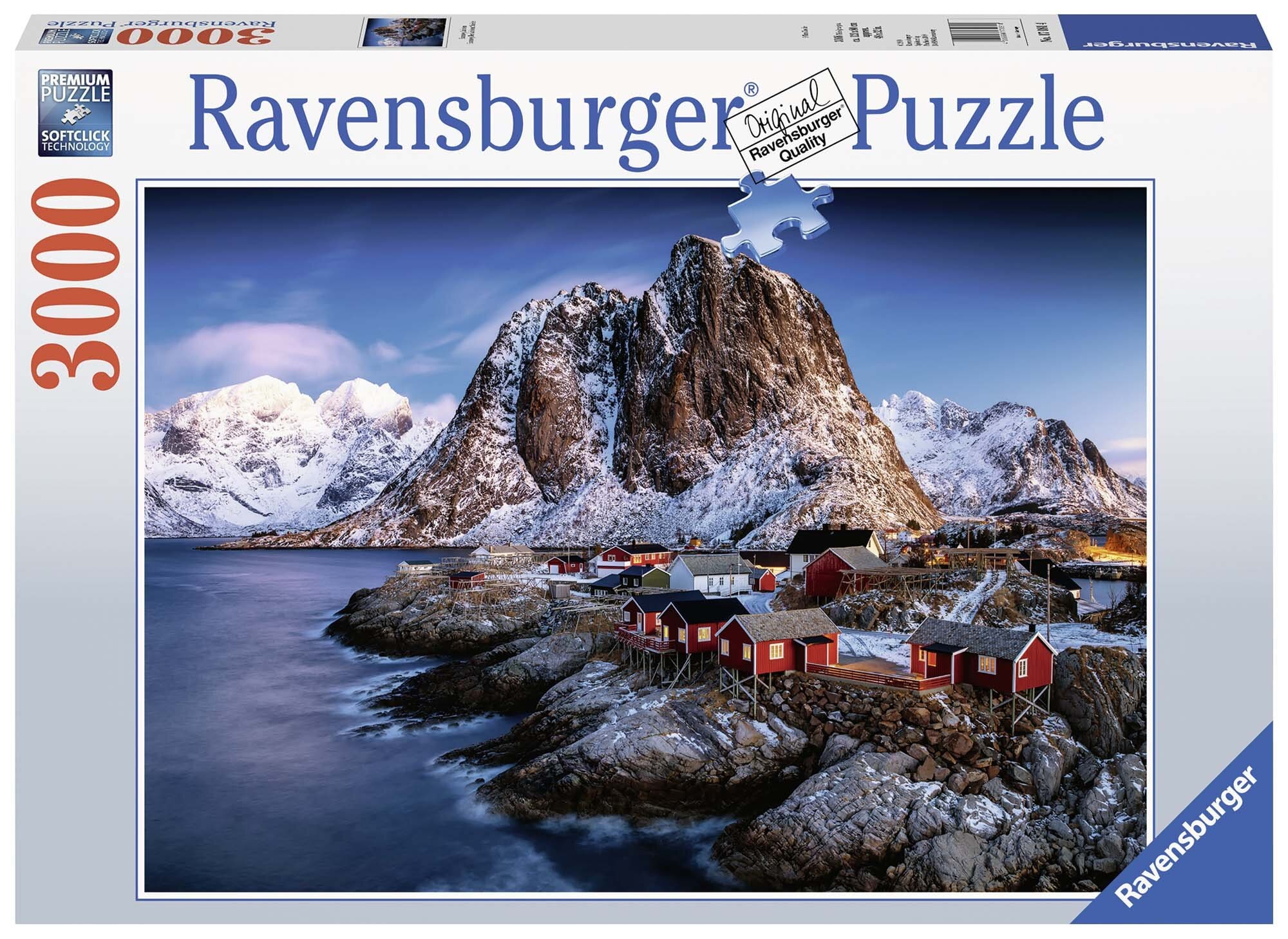 Ravensburger Puzzle - Hamnoy - Lofoten 3000 Teile