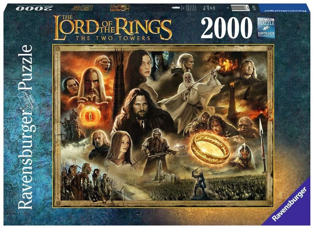 Ravensburger Puzzle - Der Herr der Ringe: Die zwei Türme 2000 Teile