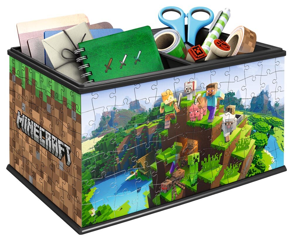 Ravensburger 3D Puzzle - Aufbewahrungsbox Minecraft 216 Teile