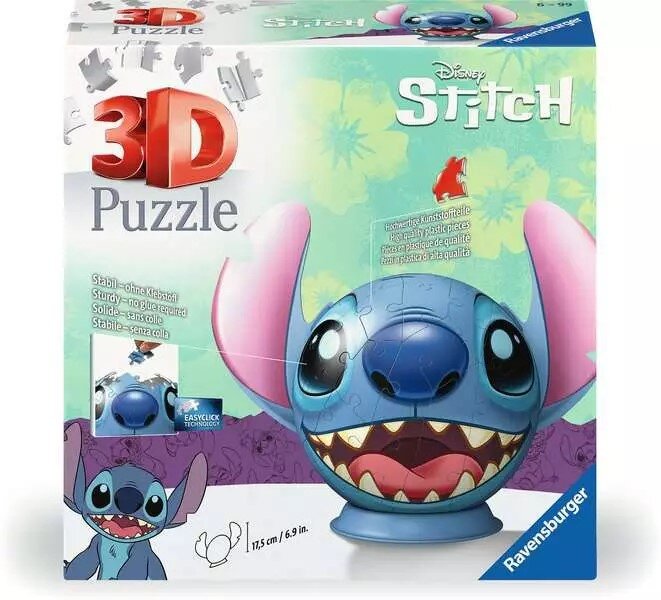 Ravensburger 3D Puzzle - Stitch 77 Teile
