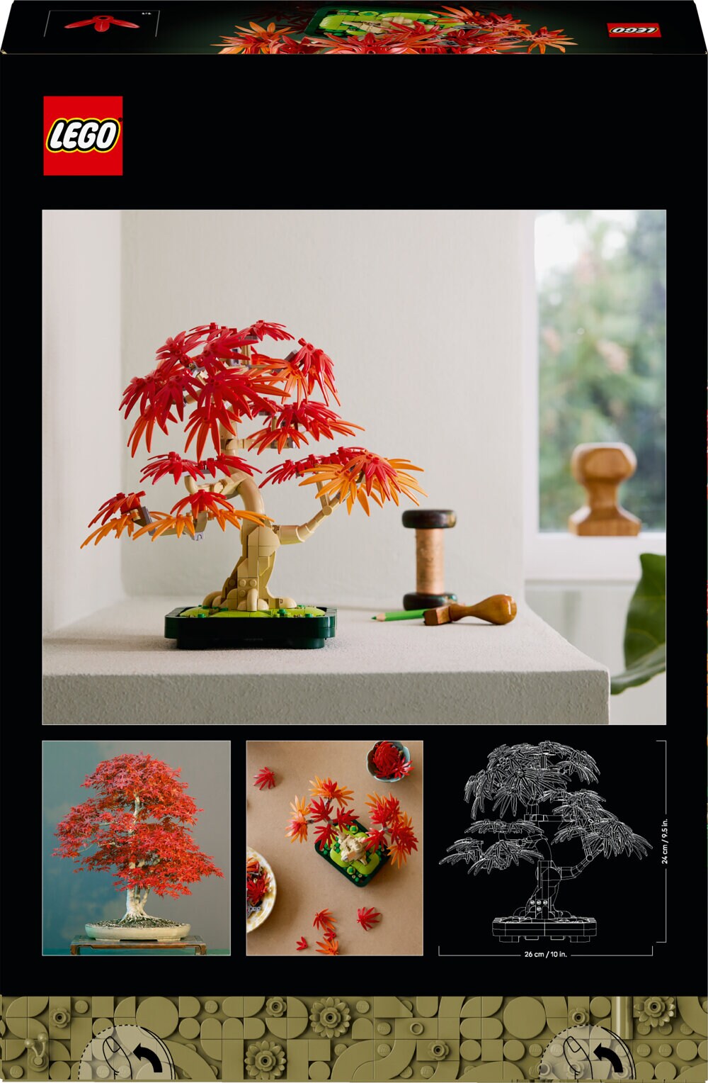 LEGO Botanicals - Japanischer Roter Ahorn - Bonsai-Baum 18+