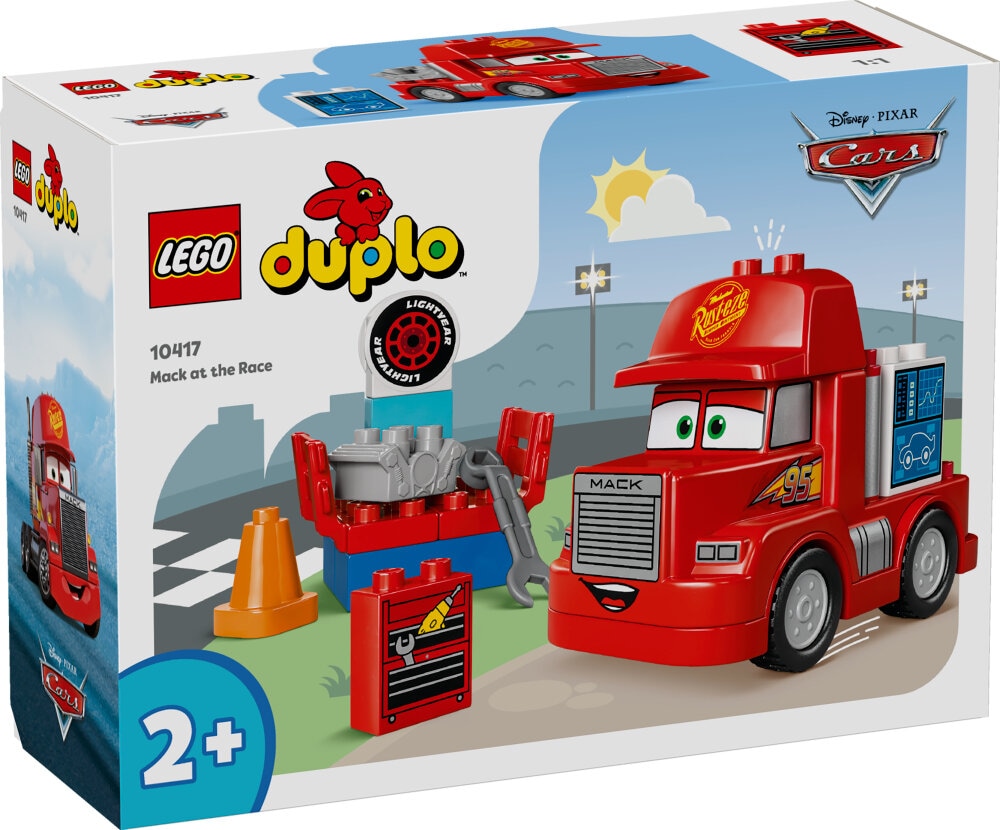 LEGO Duplo - Mack beim Rennen 2+