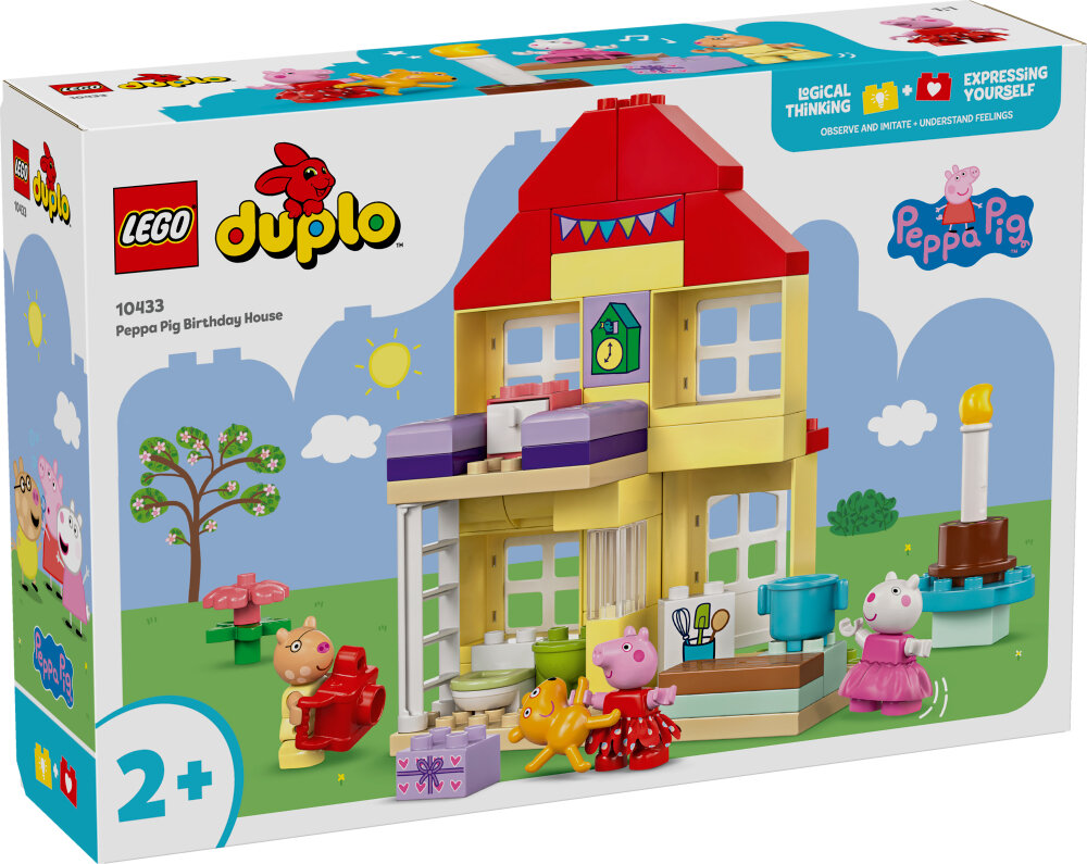 LEGO Peppa Wutz - Geburtstagshaus 2+