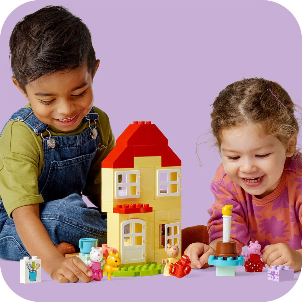 LEGO Peppa Wutz - Geburtstagshaus 2+