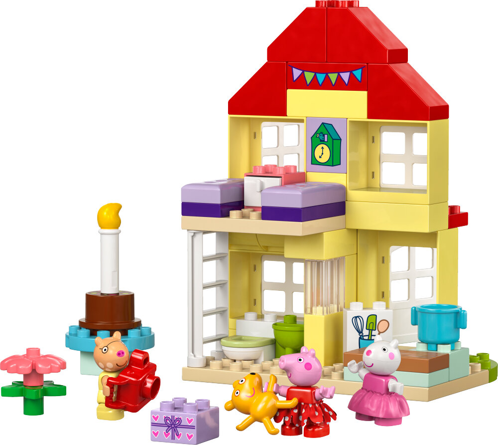 LEGO Peppa Wutz - Geburtstagshaus 2+