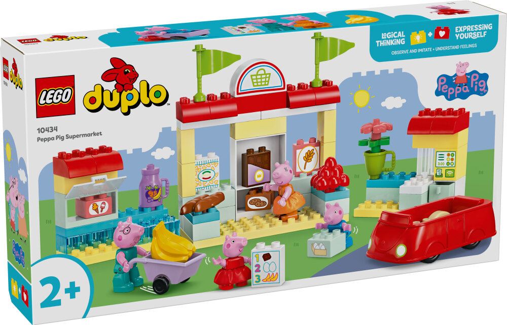 LEGO Peppa Wutz - Supermarkt 2+