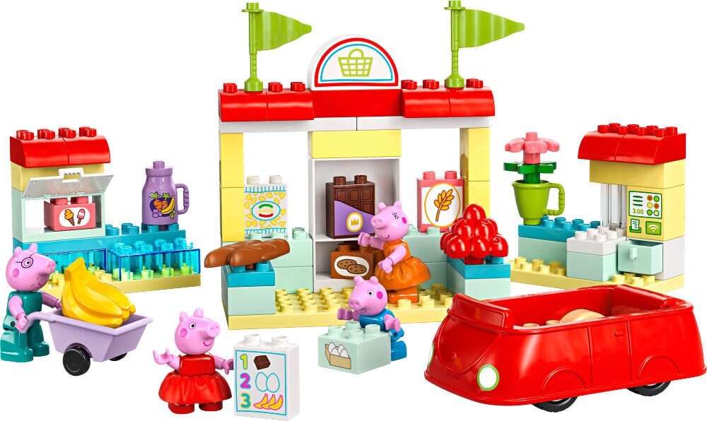 LEGO Peppa Wutz - Supermarkt 2+