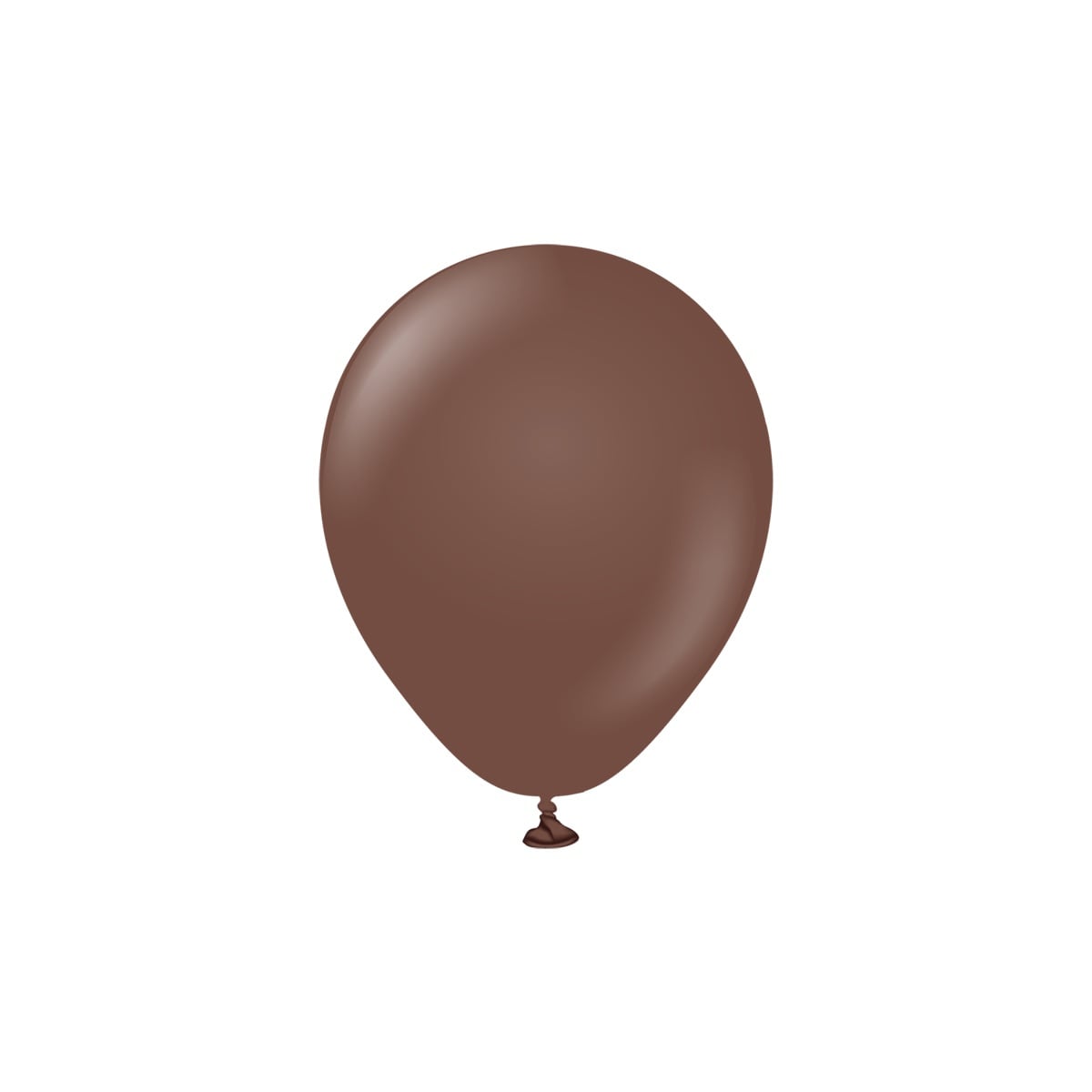 Premium-Luftballons Schokoladenbraun 13 cm 25er-Pack