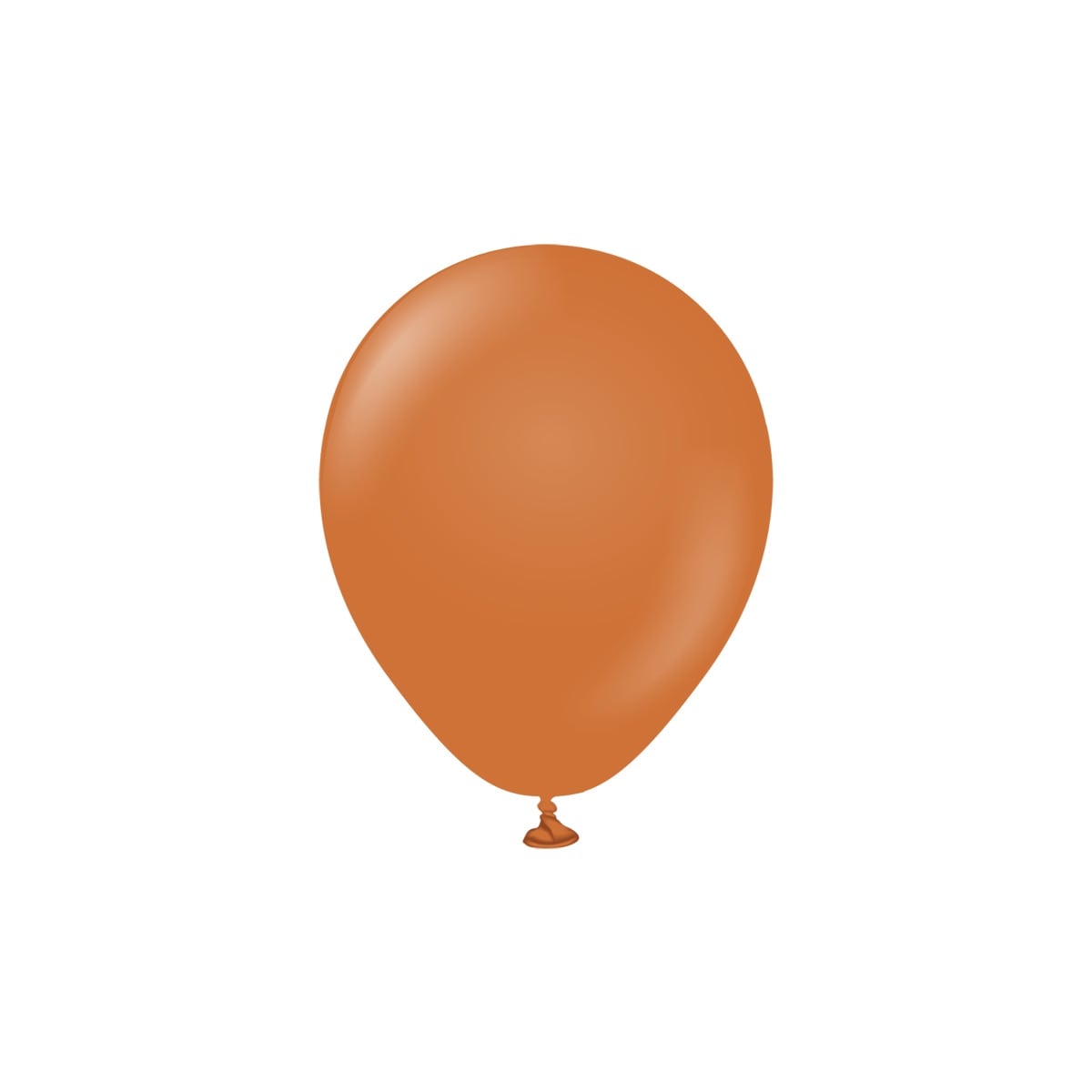 Premium-Luftballons Karamellbraun 13 cm 25er-Pack