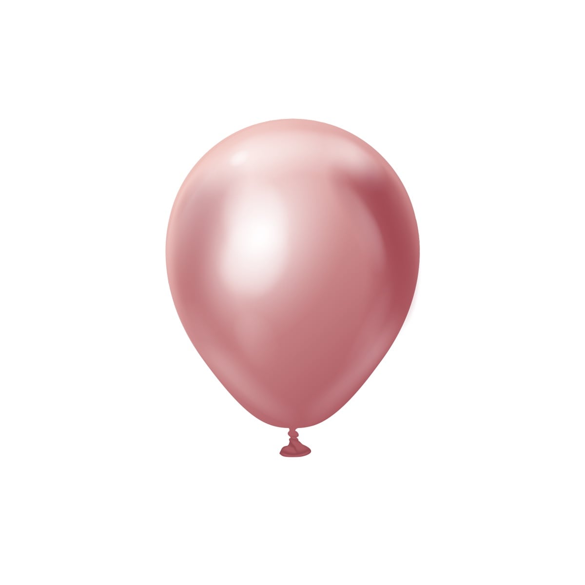 Luftballons - Rosa Chrom 13 cm 25er-Pack