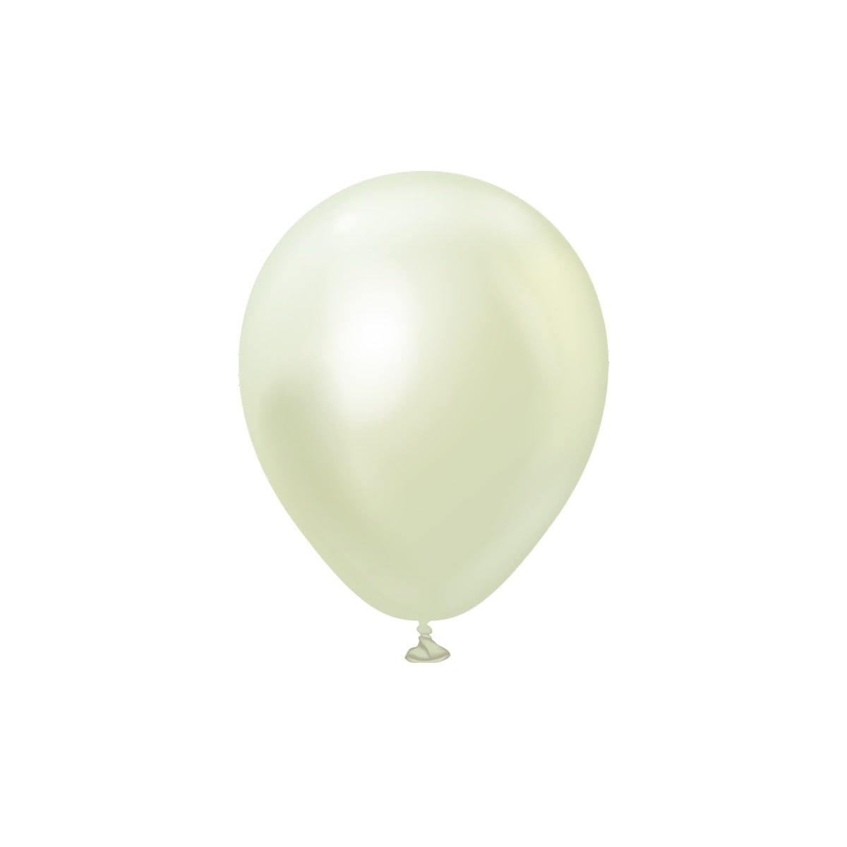 Premium-Luftballons Green-Gold-Chrom 13 cm 25er-Pack