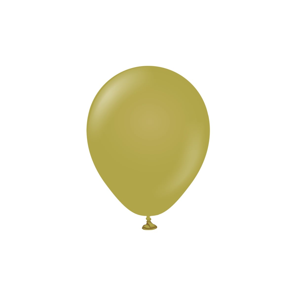 Premium-Luftballons Olivgrün 13 cm 25er-Pack