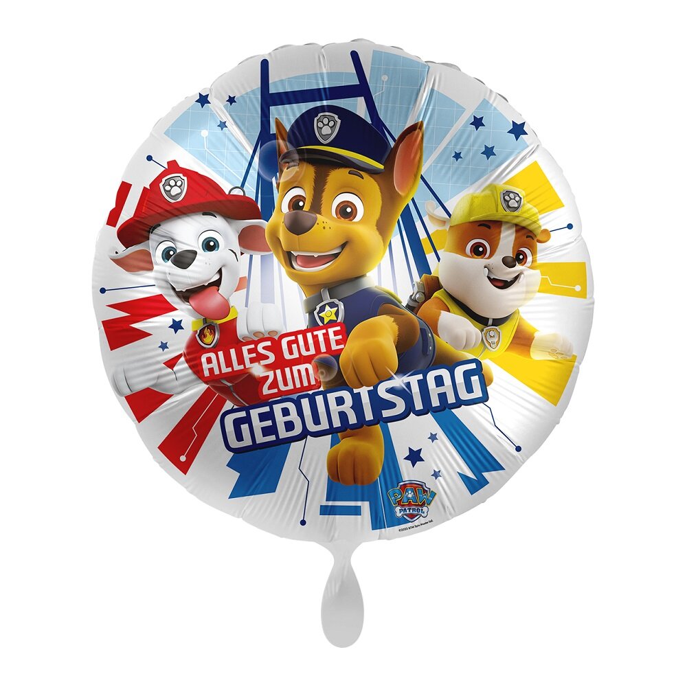 Paw Patrol Folienballon - Alles Gute Zum Geburtstag