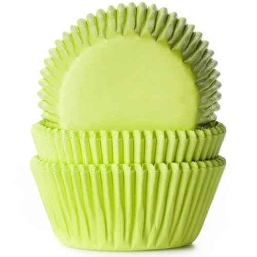 Muffinförmchen - Limettengrün 50er-Pack