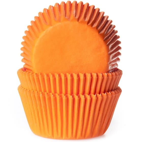 Muffinförmchen - Orange 50er-Pack