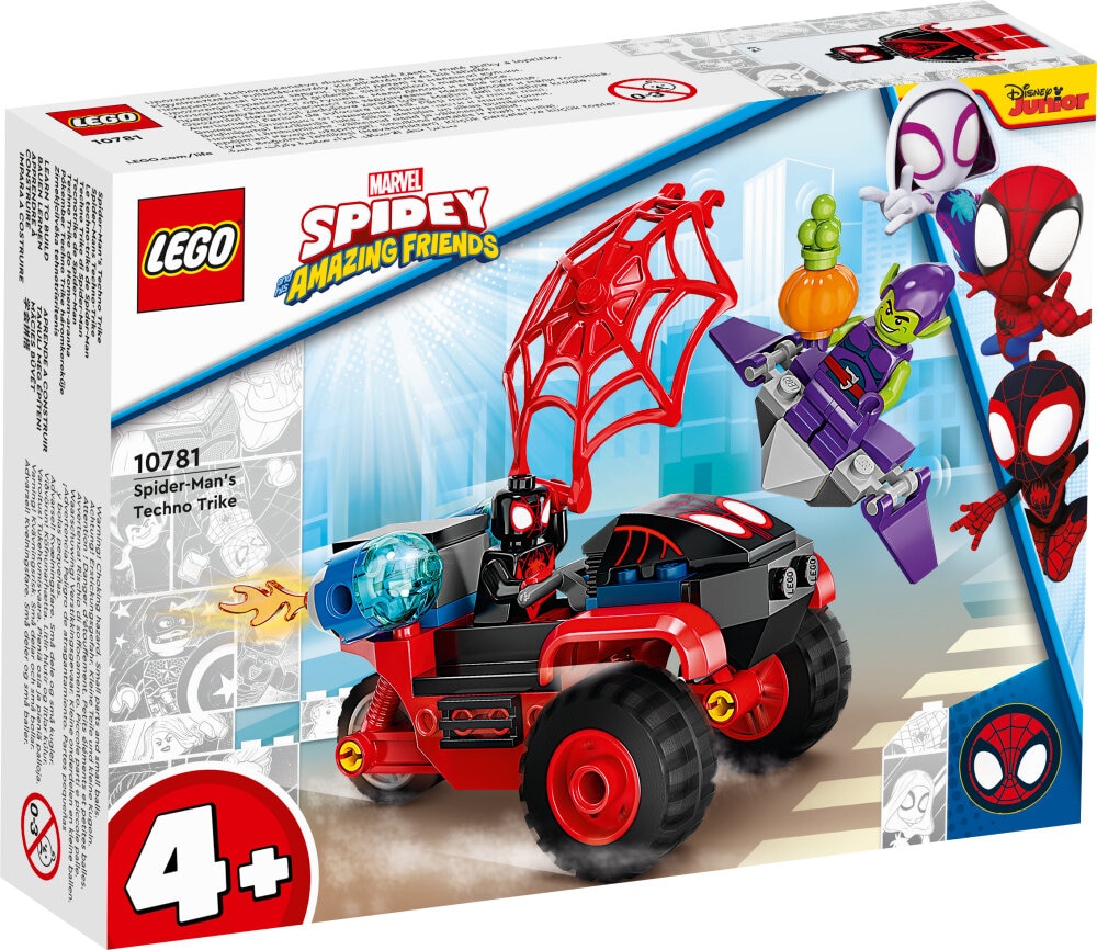 LEGO Marvel - Miles Morales: Spider-Mans Techno-Trike 4+