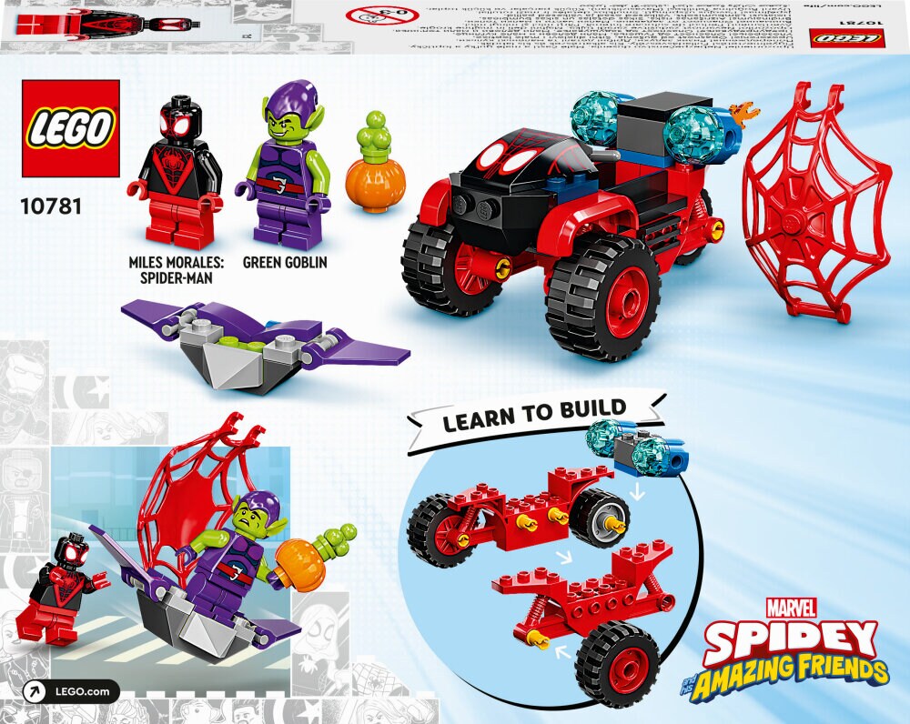 LEGO Marvel - Miles Morales: Spider-Mans Techno-Trike 4+