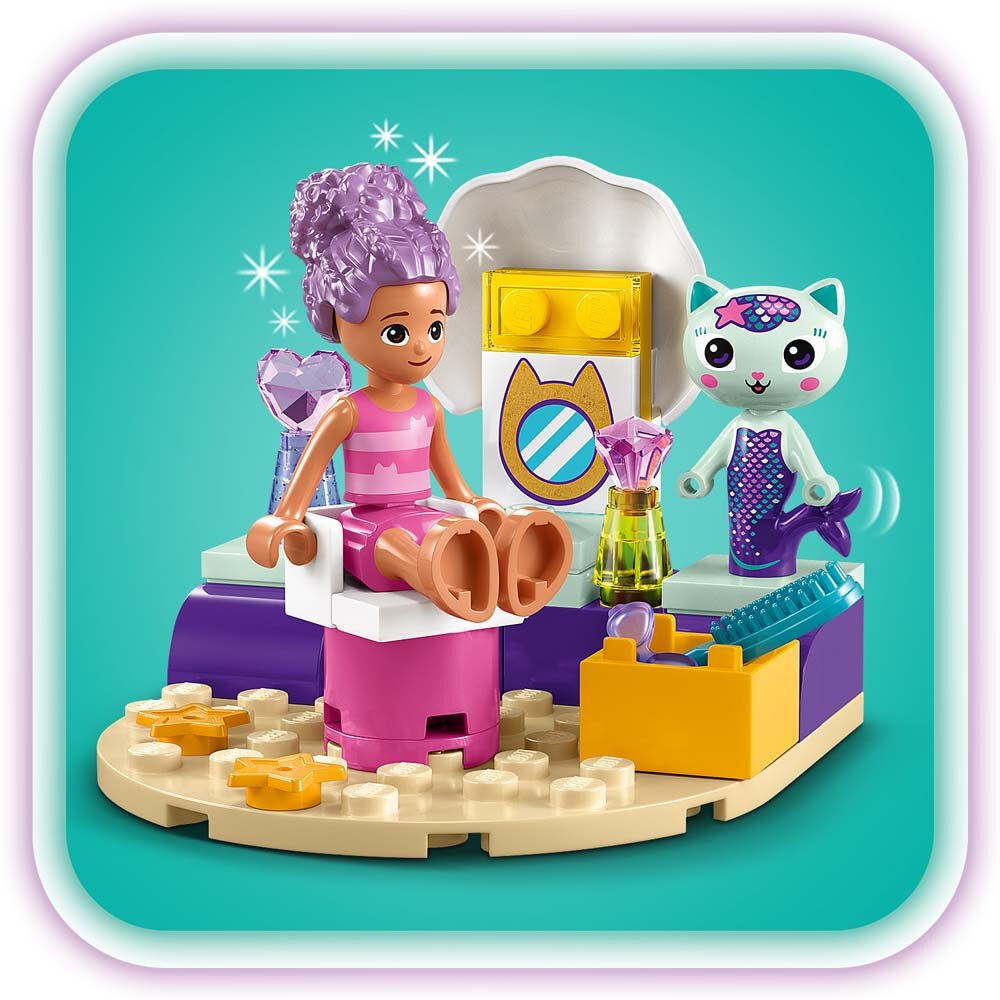 LEGO Gabby's Dollhouse - Gabbys und Meerkätzchens Schiff und Spa 4+