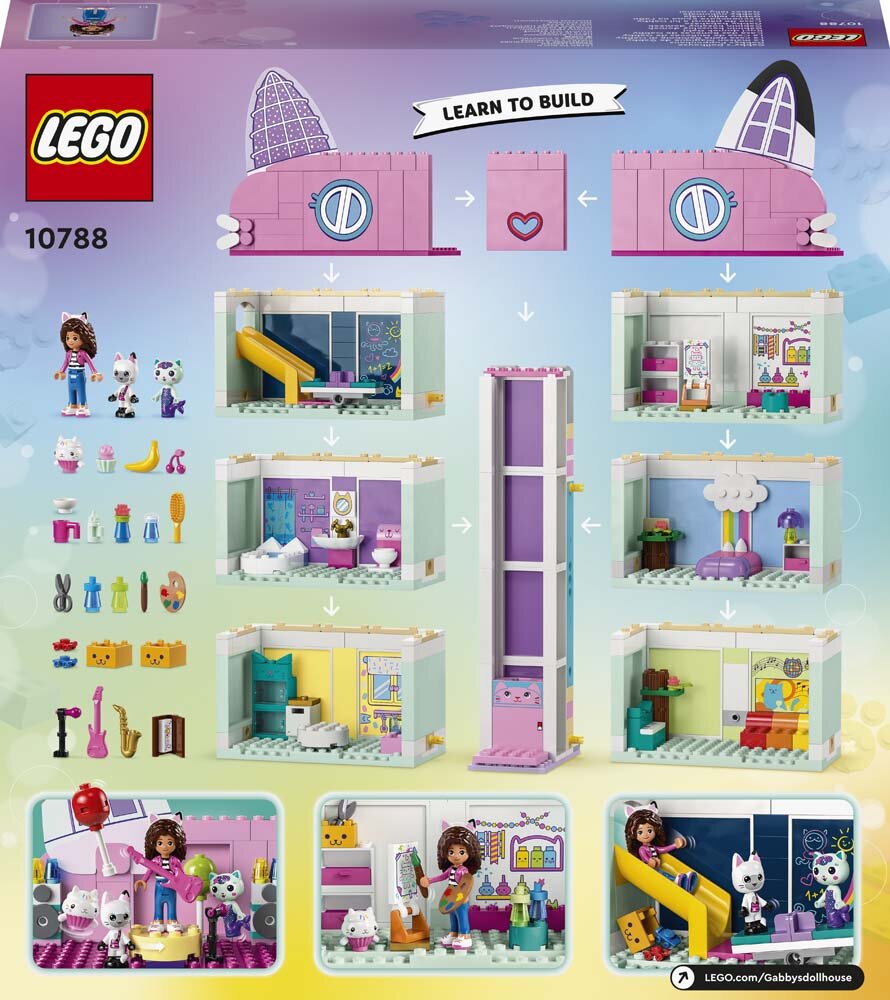 LEGO Gabby's Dollhouse - Gabbys Puppenhaus 4+
