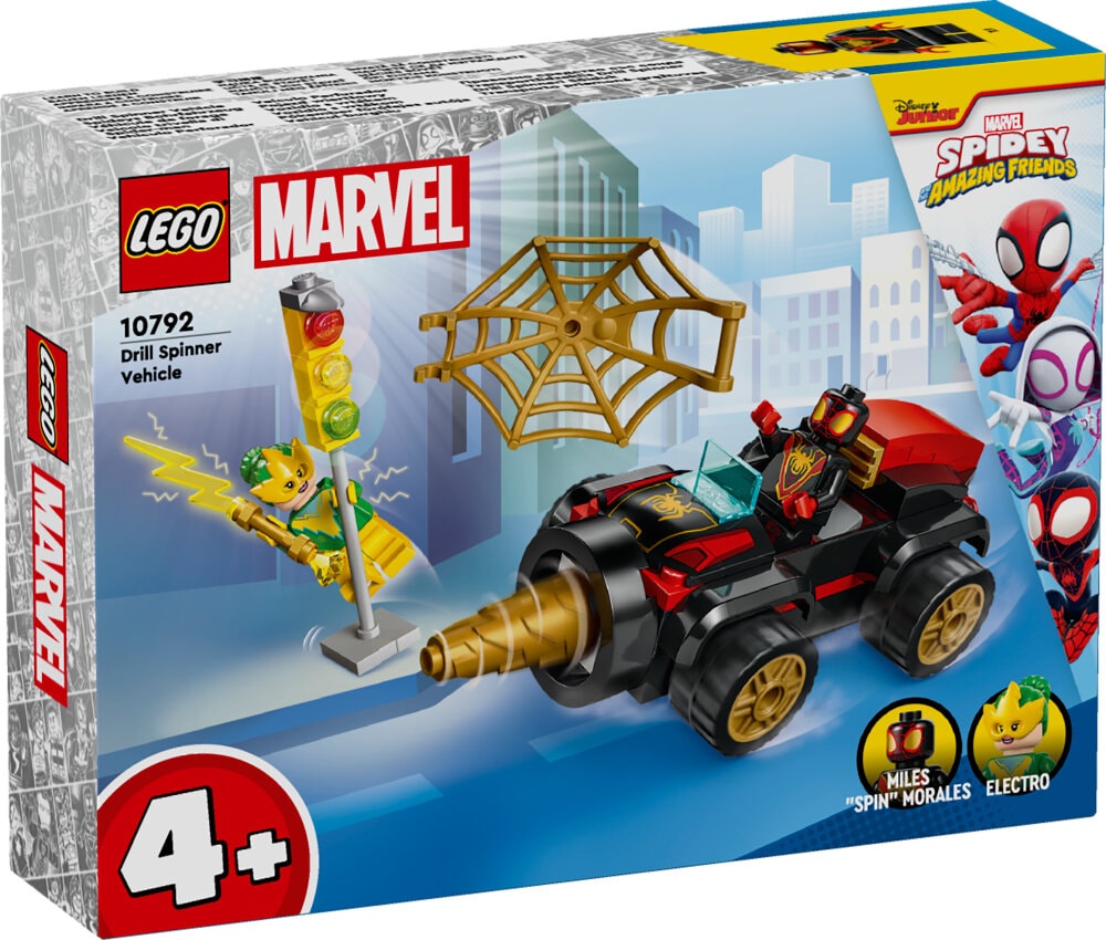 LEGO Marvel - Spideys Bohrfahrzeug 4+