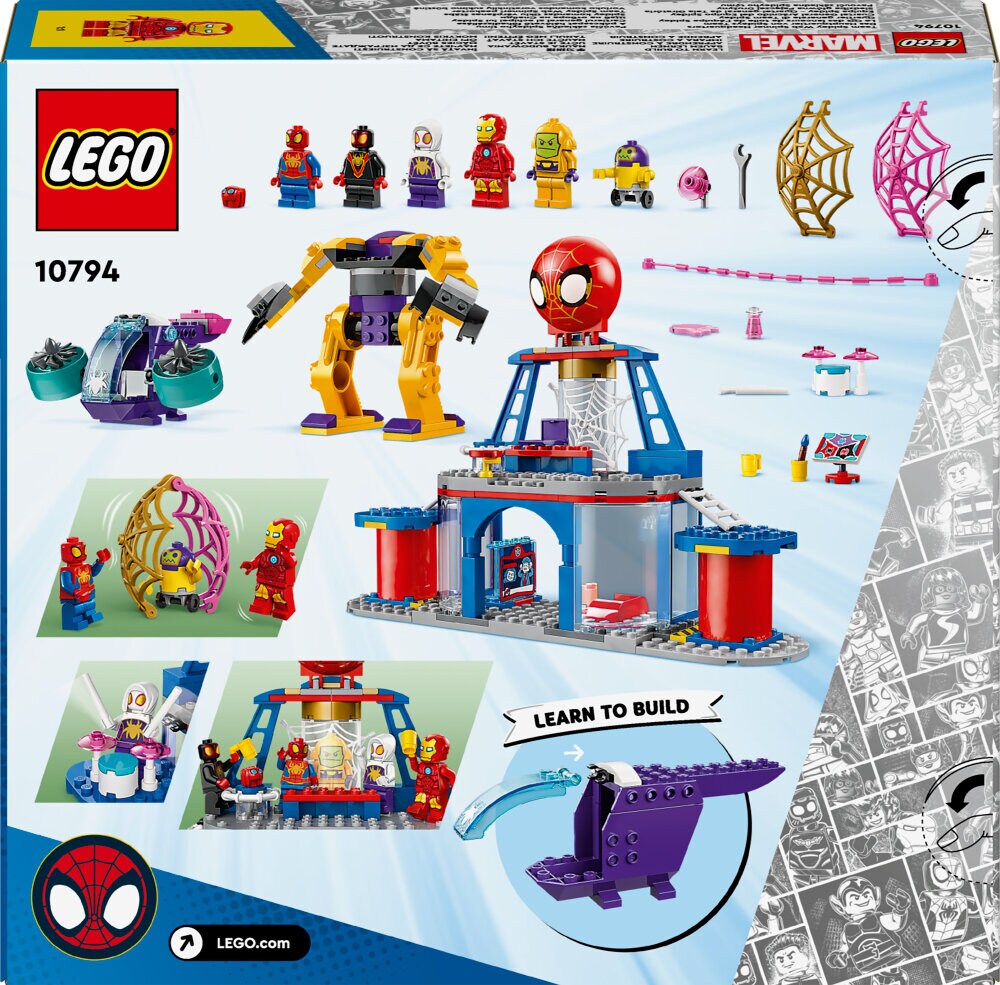 LEGO Marvel - Das Hauptquartier von Spideys Team 4+