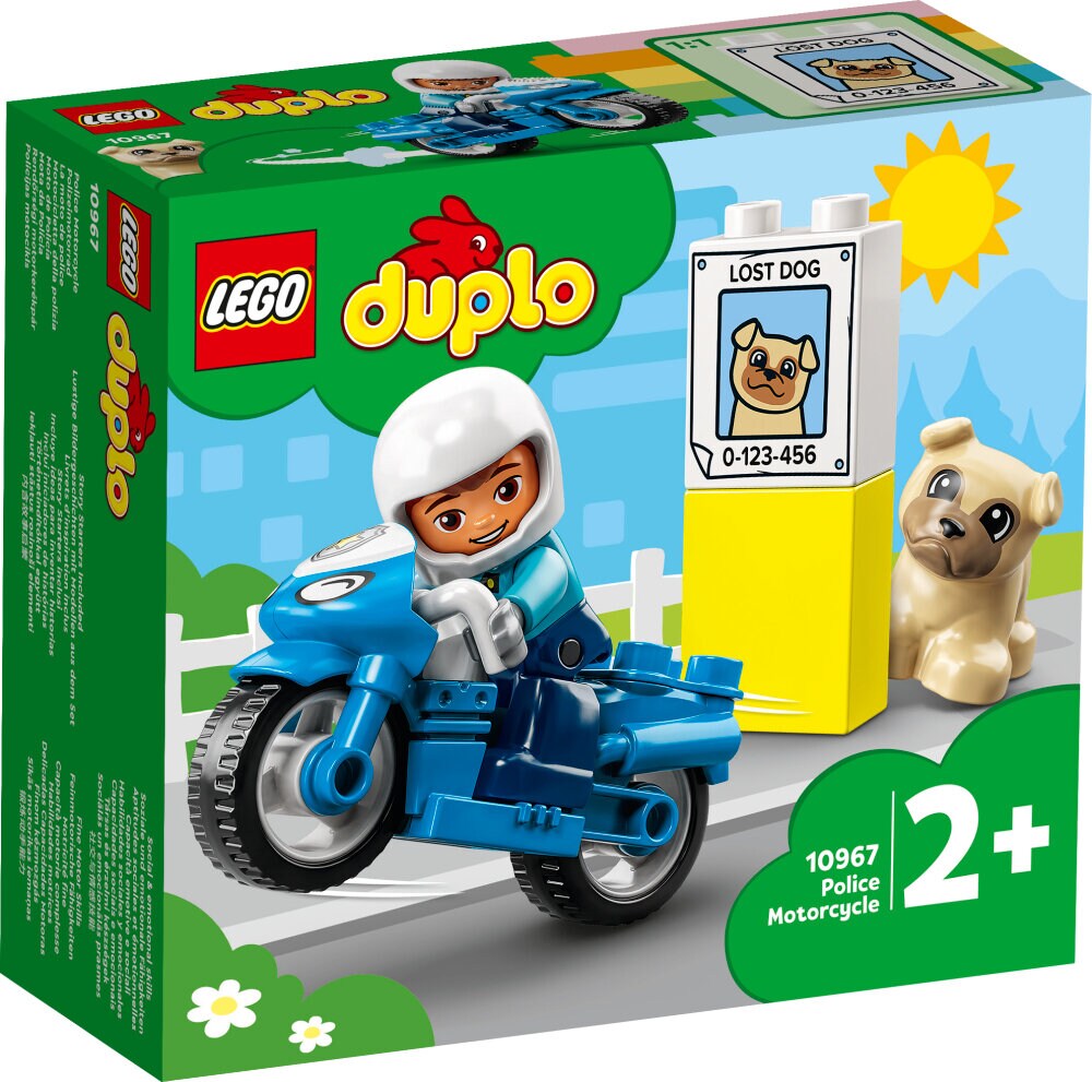 LEGO Duplo - Polizeimotorrad 2+