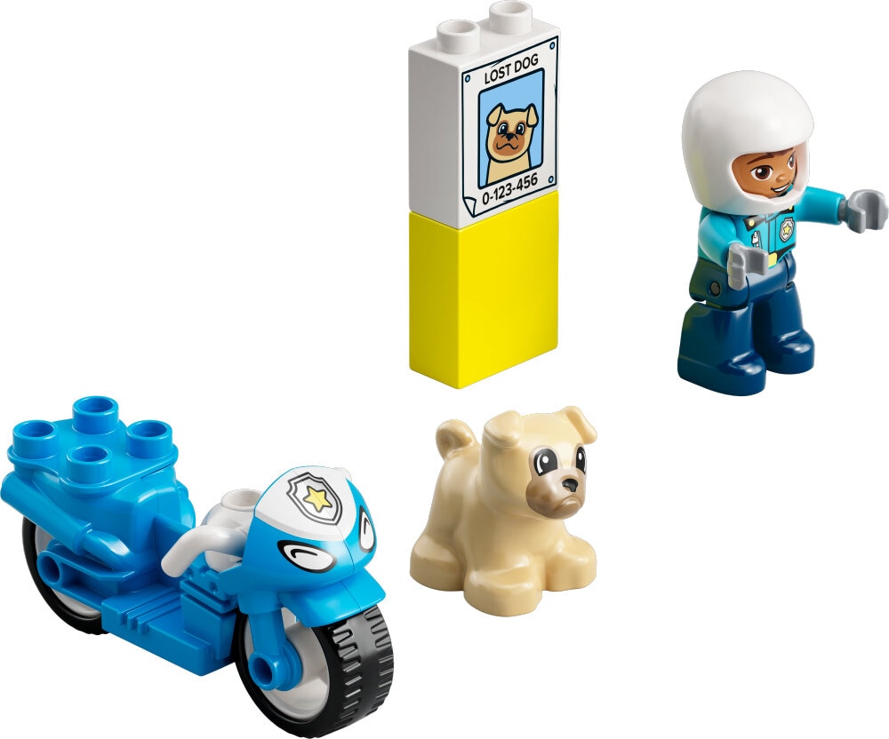 LEGO Duplo - Polizeimotorrad 2+