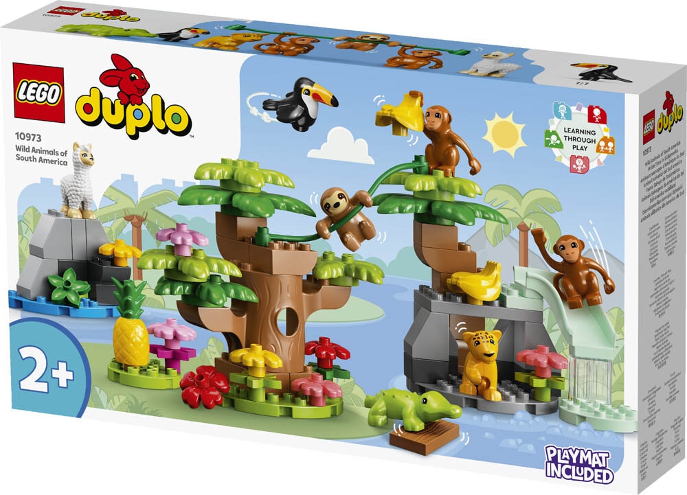 LEGO Duplo Wilde Tiere Südamerikas 2+