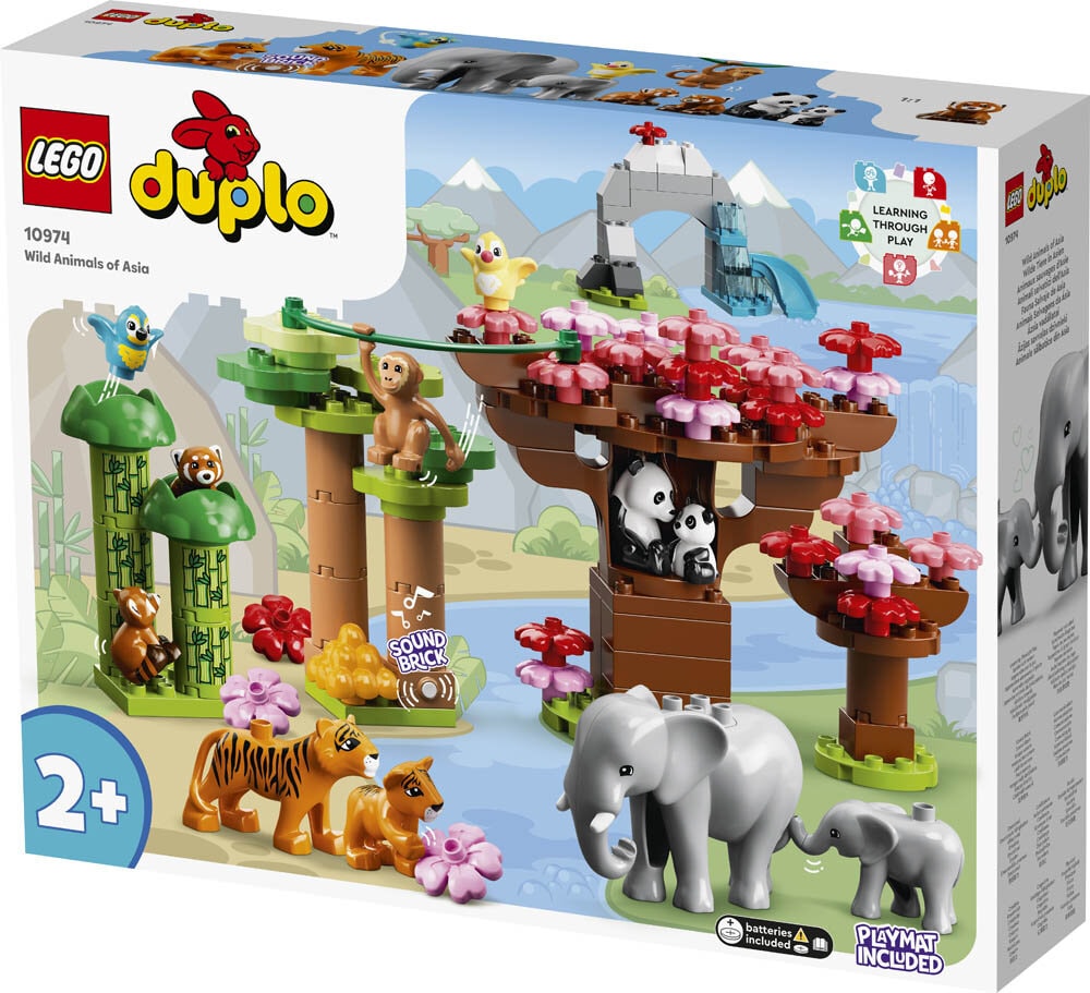 LEGO Duplo Wilde Tiere Asiens 2+