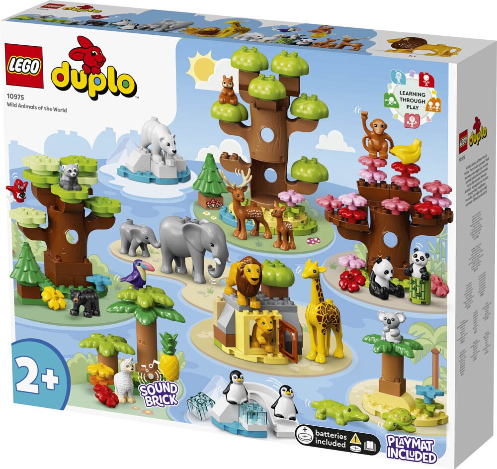 LEGO Duplo Wilde Tiere der Welt 2+