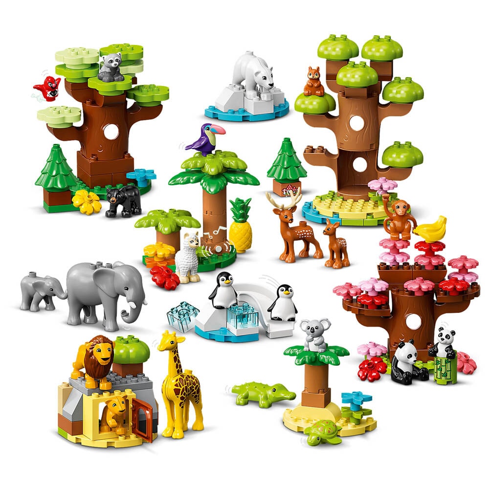 LEGO Duplo Wilde Tiere der Welt 2+