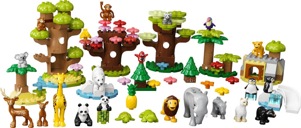 LEGO Duplo Wilde Tiere der Welt 2+