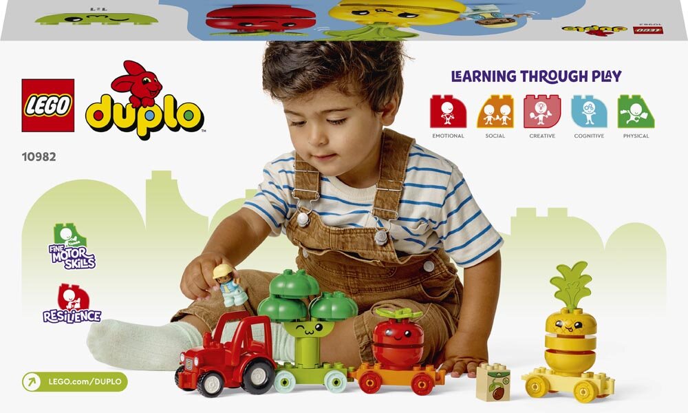 LEGO Duplo - Obst- und Gemüse-Traktor 1+