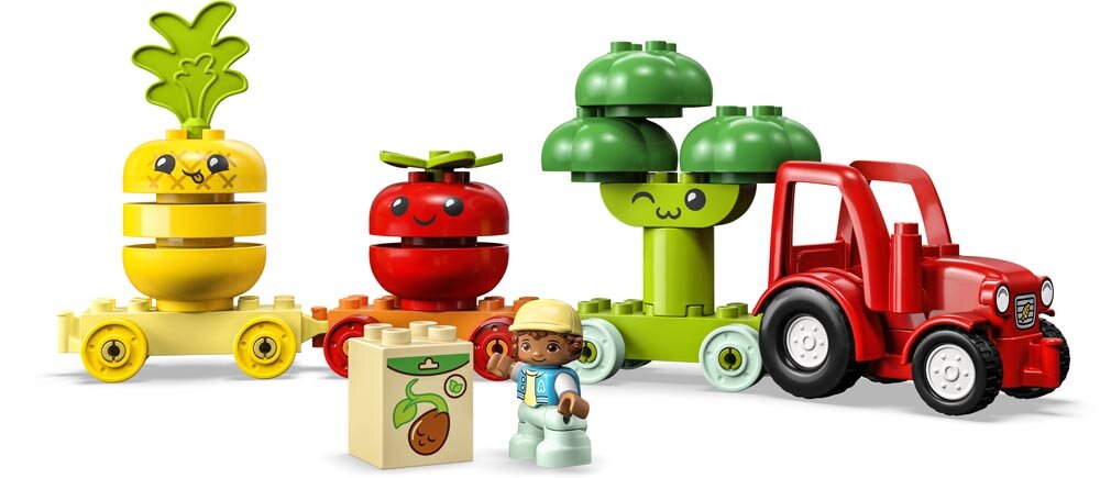 LEGO Duplo - Obst- und Gemüse-Traktor 1+