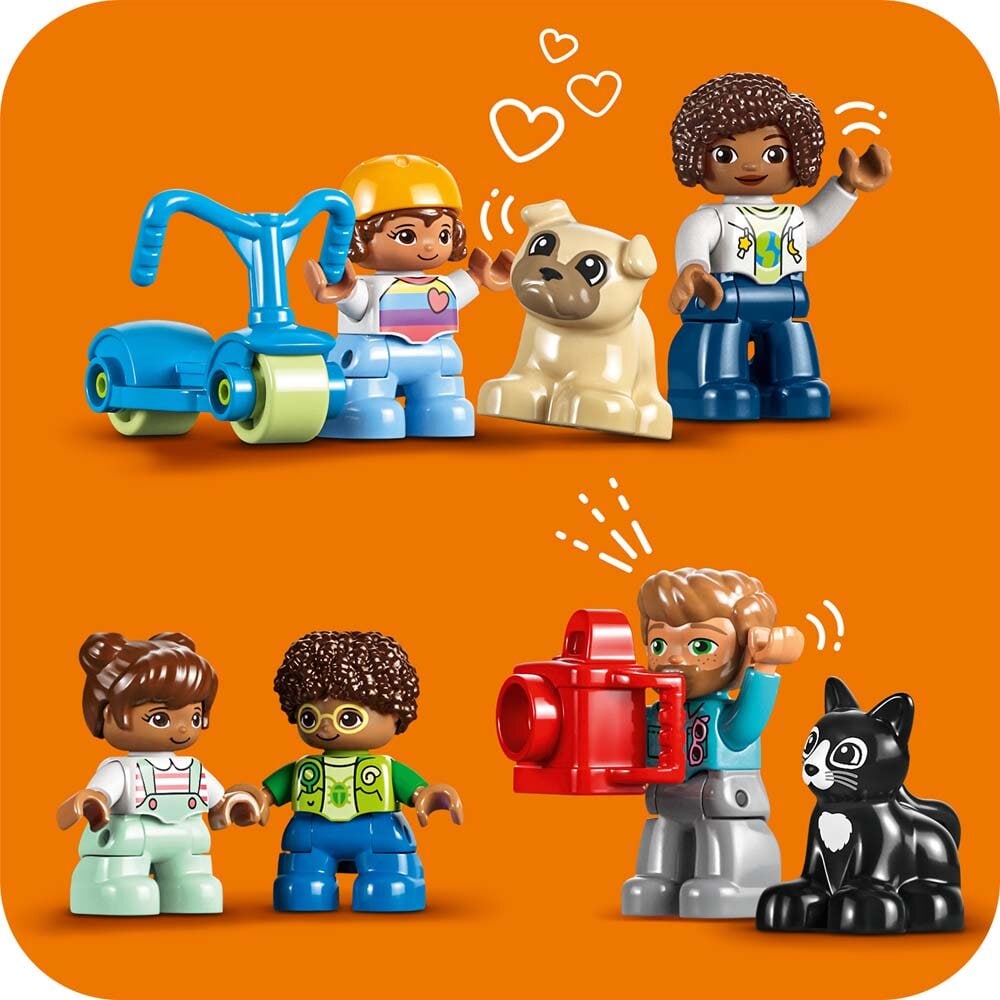 LEGO Duplo - 3-in-1-Familienhaus 3+