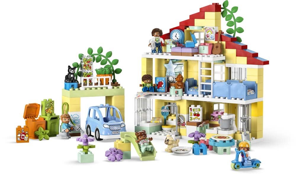 LEGO Duplo - 3-in-1-Familienhaus 3+