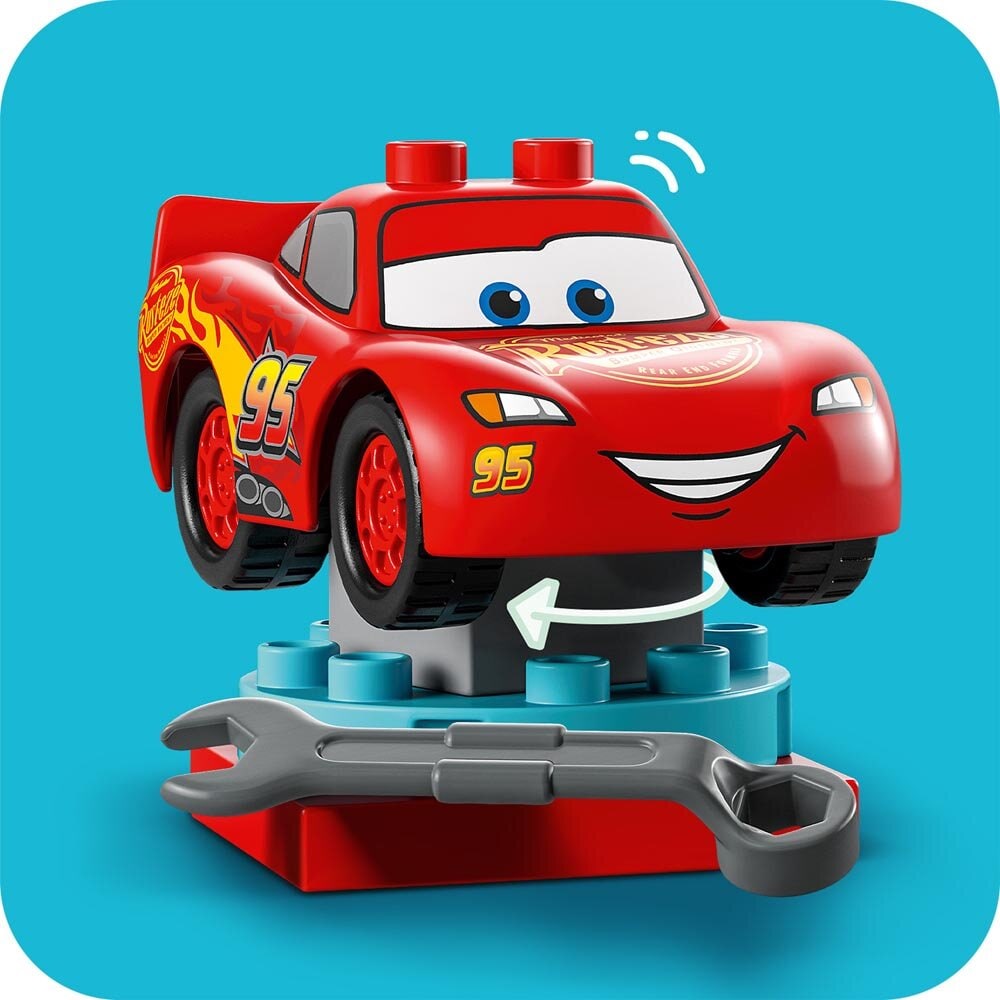 LEGO Duplo - Lightning McQueen und Mater in der Waschanlage 2+