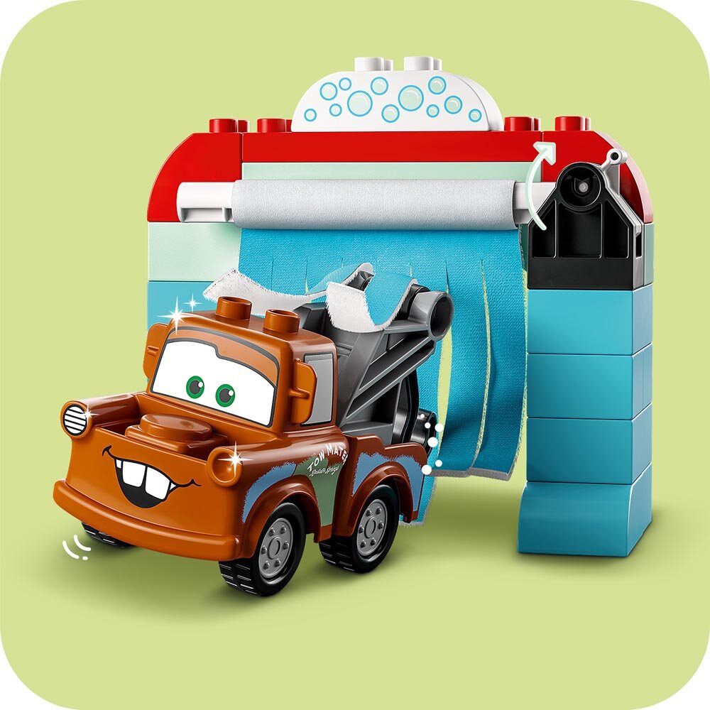 LEGO Duplo - Lightning McQueen und Mater in der Waschanlage 2+