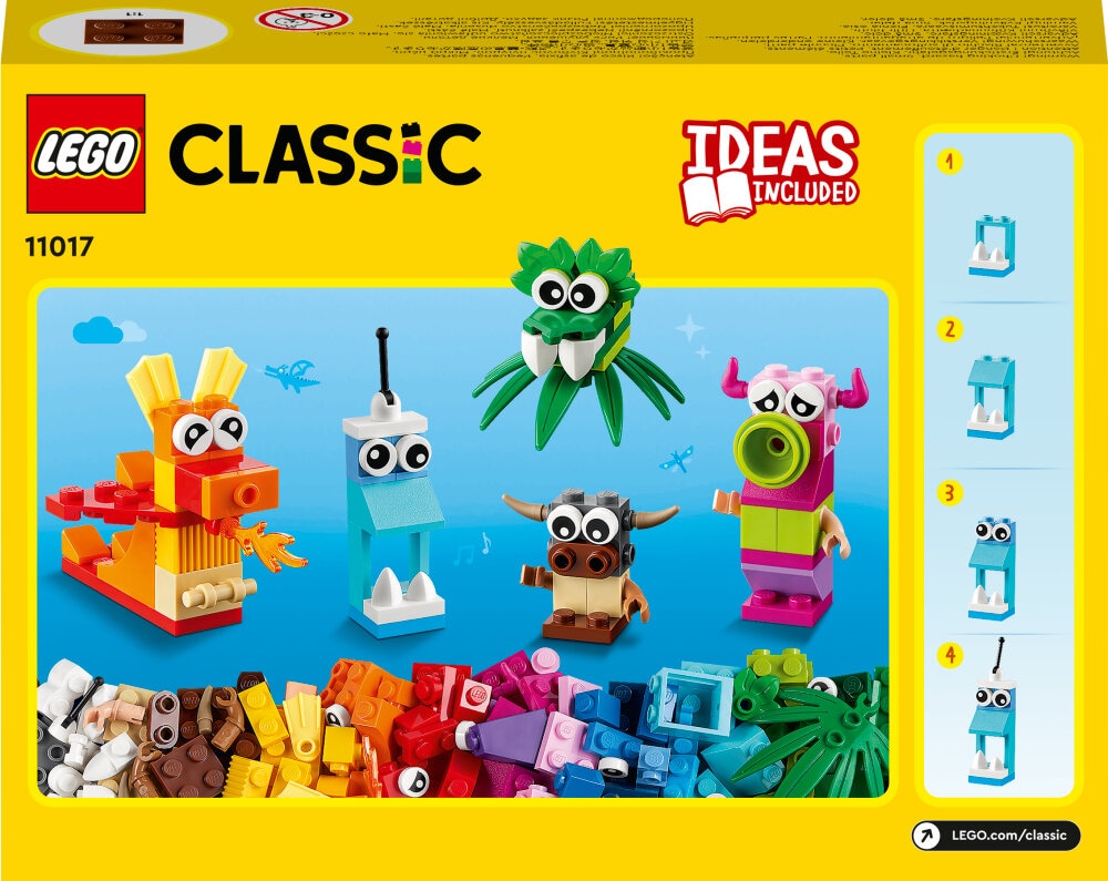 LEGO Classic - Kreative Monster 4+