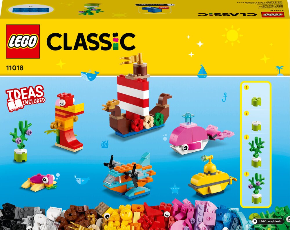 LEGO Classic - Kreativer Meeresspaß 4+