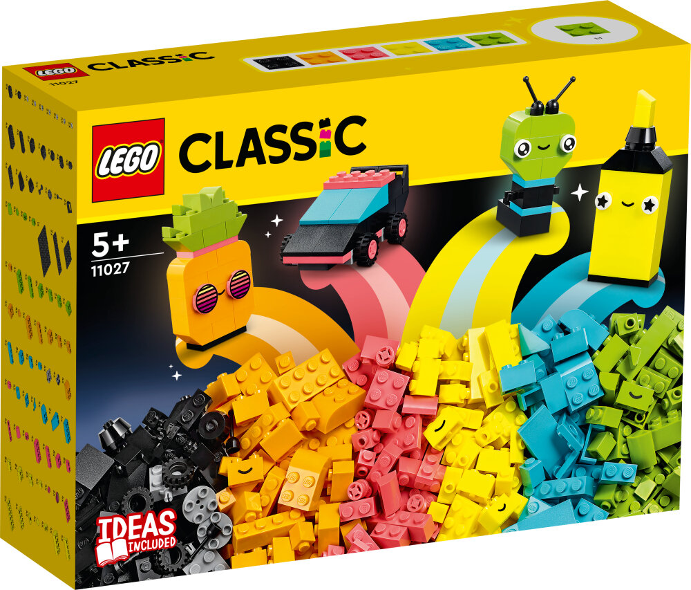LEGO Classic - Neon Kreativ-Bauset 5+