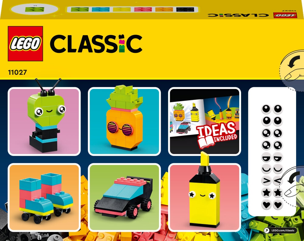 LEGO Classic - Neon Kreativ-Bauset 5+