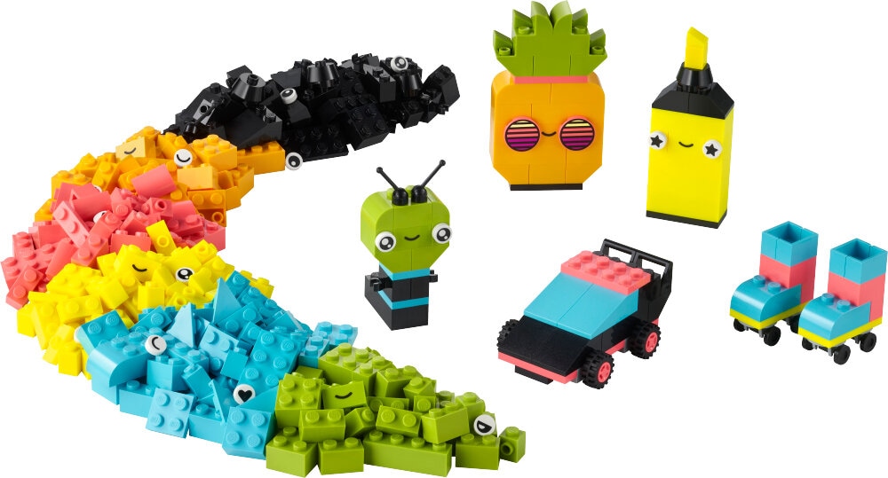 LEGO Classic - Neon Kreativ-Bauset 5+